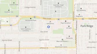 Map for Heritage Square Apartments - Stevens Point, WI