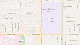 Map for Springs - Fresno, CA