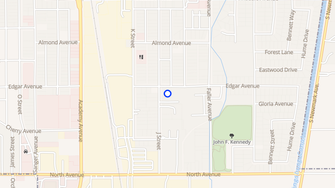 Map for Unity Estates Apartments - Sanger, CA