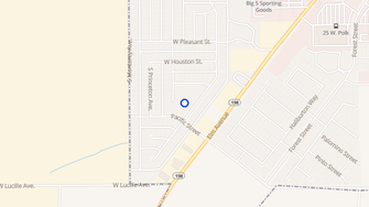 Map for West Hills Apartments - Coalinga, CA