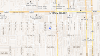 Map for The Lighthouse at Delray Beach - Delray Beach, FL