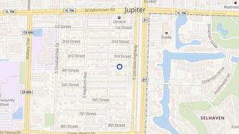 Map for Raymond & Barbara Carter Apts - Jupiter, FL