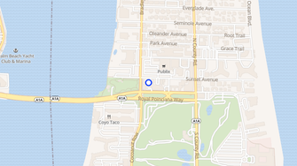 Map for Bradley House - Palm Beach, FL