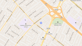 Map for Lexington Apartments - Downey, CA