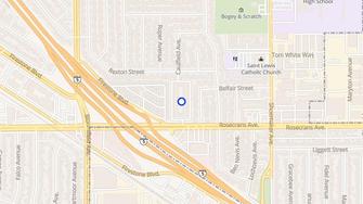 Map for Belcourt Senior Apartments - Norwalk, CA