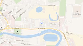 Map for Clinton Place Apartments - Mount Clemens, MI