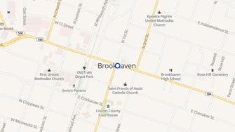 Map for Northhaven Apartments - Brookhaven, MS