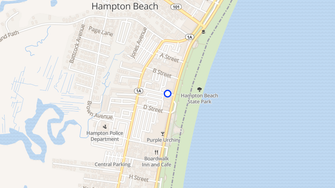 Map for Longview Apartments - Hampton, NH
