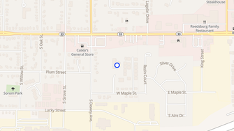 Map for Maple Ridge Senior Apartments - Reedsburg, WI