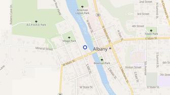 Map for Albany Housing Authority - Albany, WI