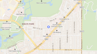 Map for Park Villa Apartments - Saint Louis Park, MN