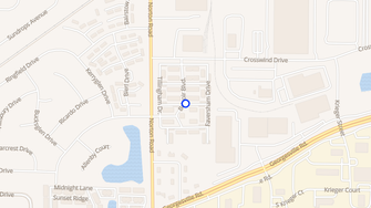 Map for Crosswinds Village - Columbus, OH