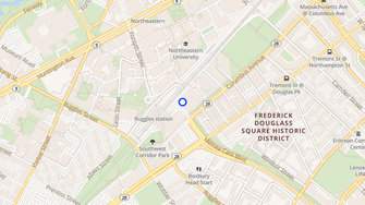 Map for Douglass Park Apartments - Roxbury, MA