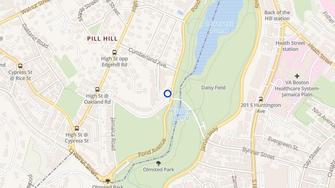 Map for Park Condominiums - Brookline, MA