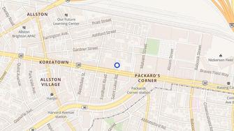 Map for New England Realty Assoc Lp - Allston, MA