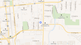Map for University Edge  - Carbondale, IL