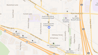 Map for Seaward Arms Apartments - San Ysidro, CA