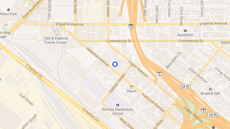 Map for Los Vientos Apartments - San Diego, CA
