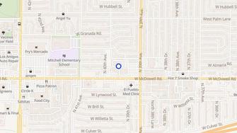 Map for Rancho Cielo Senior Apartments - Phoenix, AZ