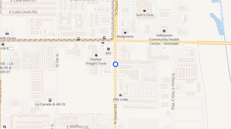 Map for Newport Apartments - Avondale, AZ