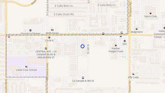 Map for Mountain View Apartments - Avondale, AZ