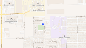 Map for Tolleson Garden Apartments - Tolleson, AZ