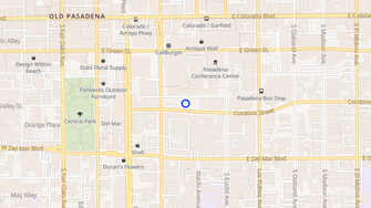 Map for Concord Pasadena - Pasadena, CA