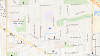 Map for Chablis Apartments - Addison, IL