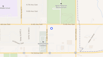 Map for Newton Sundance Apartments - Newton, IA