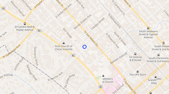 Map for Catania Regency Apartments - San Mateo, CA