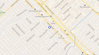 Map for Laurel Theater Apartments - San Carlos, CA