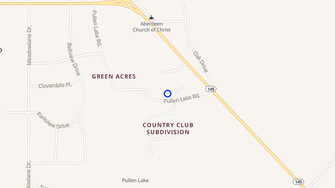 Map for L C Cook Apartments - Aberdeen, MS