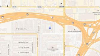 Map for Rancho Verde Apartments - Las Vegas, NV