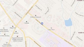 Map for Royal Oaks Townhomes - Athens, GA