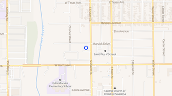 Map for Old South Apartments - Pasadena, TX
