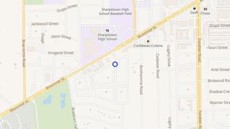 Map for Sharpstown Garden Apartments - Houston, TX