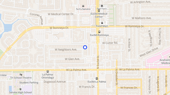 Map for Bahama Village - Anaheim, CA