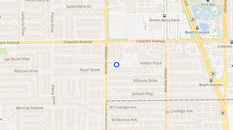 Map for Westview Apartments - Buena Park, CA