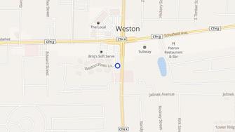 Map for Weston Pines Apartments - Weston, WI