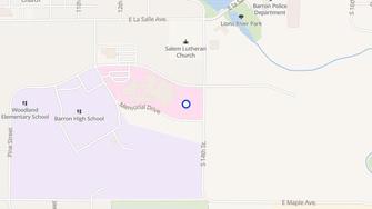 Map for Maplecroft Retirement Community - Barron, WI