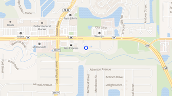 Map for Worthington Court  - New Port Richey, FL