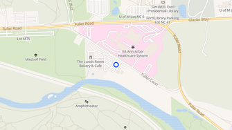 Map for Huron River Plaza Apartments - Ann Arbor, MI