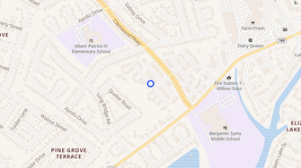Map for Kensington Square Apartments - Hampton, VA