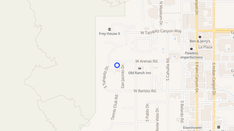Map for Desert Hills Apartment Hotel - Palm Springs, CA