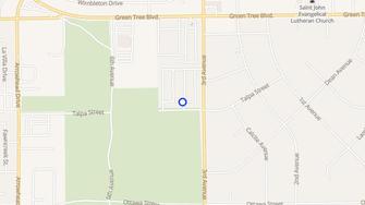 Map for Andalusia Apartments - Victorville, CA