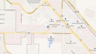 Map for Sierra Apartments - Stuart, FL