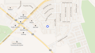 Map for Rancho Vista Apartments - Gardnerville, NV