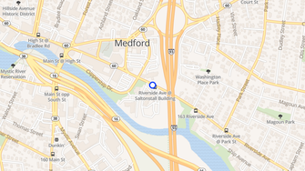 Map for Riverside Towers Association - Medford, MA