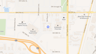 Map for White Lakes Plaza Apartments - Topeka, KS
