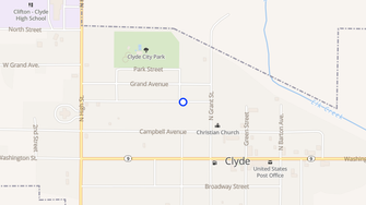 Map for Elk Creek Manor - Clyde, KS
